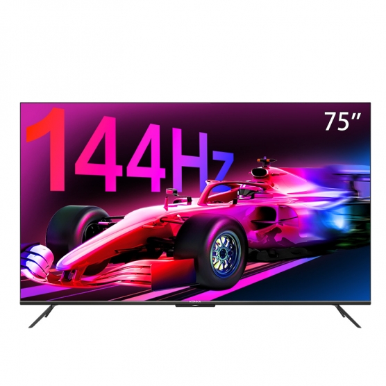 65/75英寸144Hz电竞级全面屏130%色域 4+64GB远程语音电视 E9G系列 