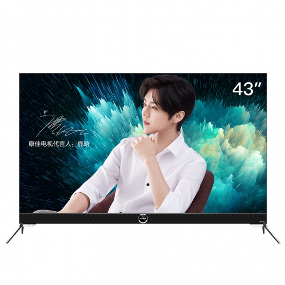 LED43X8S 43吋无边全面屏 超薄金属机身