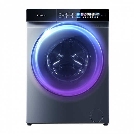 10KG全自动彩屏滚筒洗衣机 XQG100-BBC12D01S