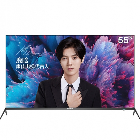 55P30 55吋4K全面屏 超薄金属机身 
